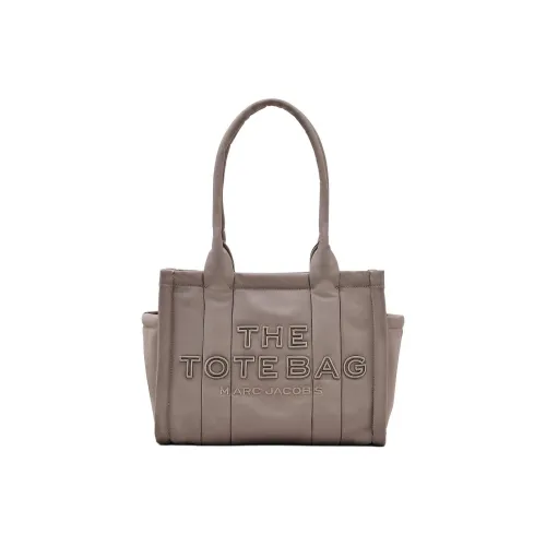 MARC JACOBS Nylon Tote Bag, Shopping Bag, Shoulder Bag Medium Size Women's Cement