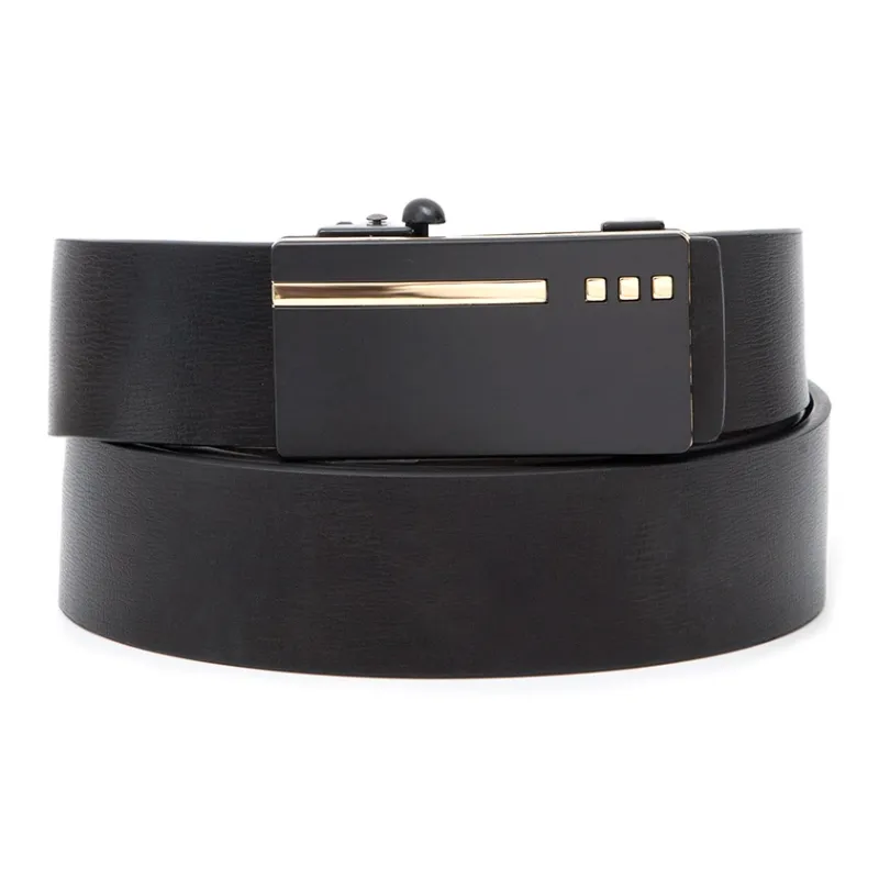 BAIJUAN Cow Leather Belts Men's 3.5cm-1