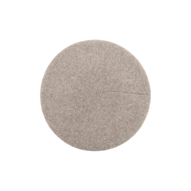 MARJAKURKI Cashmere Sheep Wool Beret Half Moon Women's-3