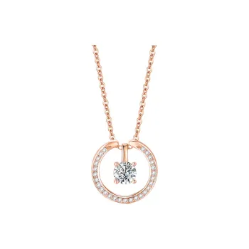 Regalrose 925 Sterling Silver Necklaces Women's Silver