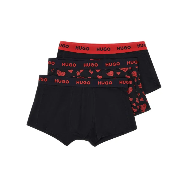 HUGO BOSS Logo waistband Briefs Pack Of Three-0