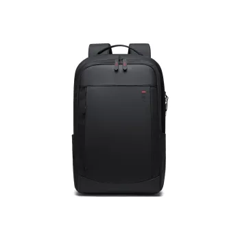 SEPTWOLVES Fabric Backpack Unisex Black