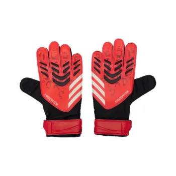 Adidas Recycled Polyester Rubber Cotton Sports Gloves Unisex Red