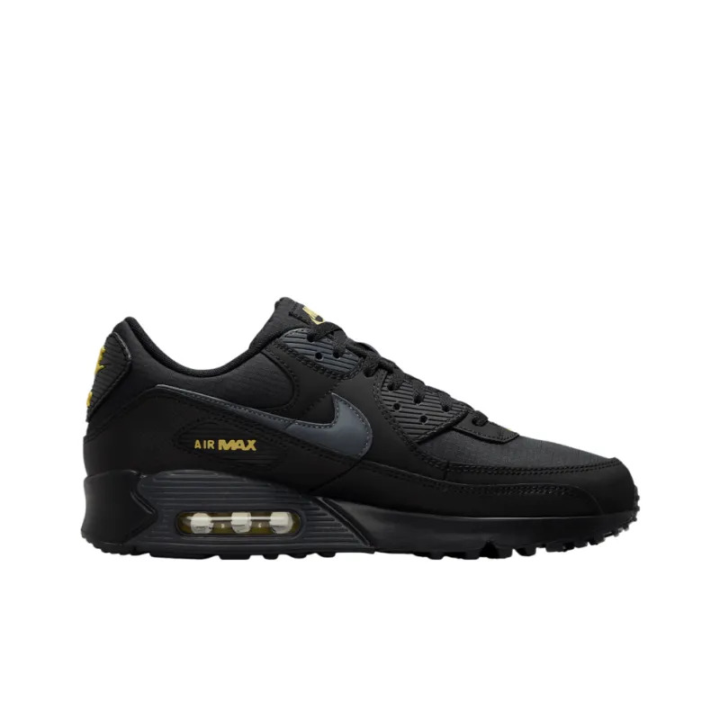 Nike Air Max 90 Black Buff Gold-1