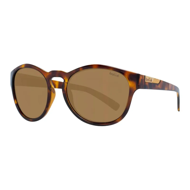 BOLLE Plastic Round Sunglasses Unisex Tortoiseshell-0
