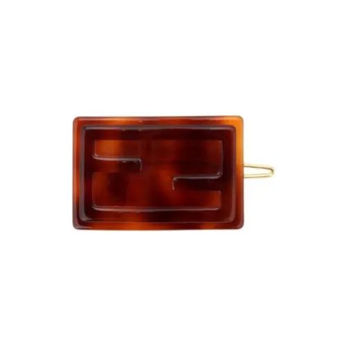 FENDI FF embossed Hair Clip
