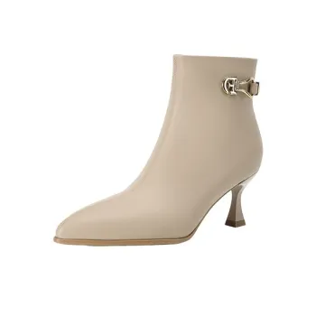 【dme】 Ankle Boots Women's Milk Coffee