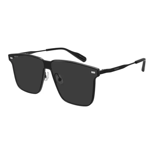 MUJOSH Astral Series Plate Frame With Titanium Metal Square Driving Sun Protection UV Protection Sunglasses Unisex