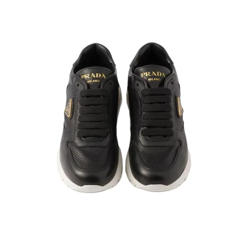 PRADA PRAX 2.0 Low Top Casual Shoes Women's Black-4