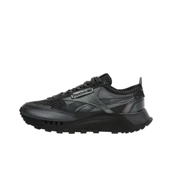 Reebok Abrasion Resistant Slip Resistant Low Top Running Shoes Unisex Dark Gray