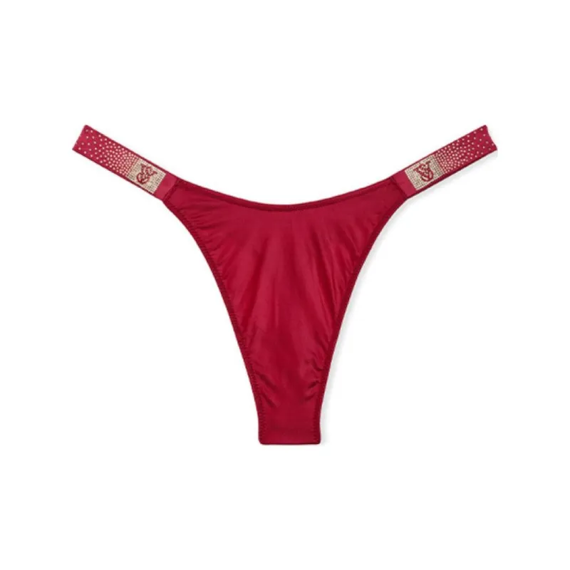 Victoria's Secret Underpants Women's 1 Pack Pitch Red-0