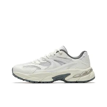 Anta Anti-Slip And Wear-Resistant Breathable Low-Top Casual Shoes Women's White