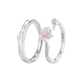CHINA GOLD 999 Fine Silver Rings Unisex