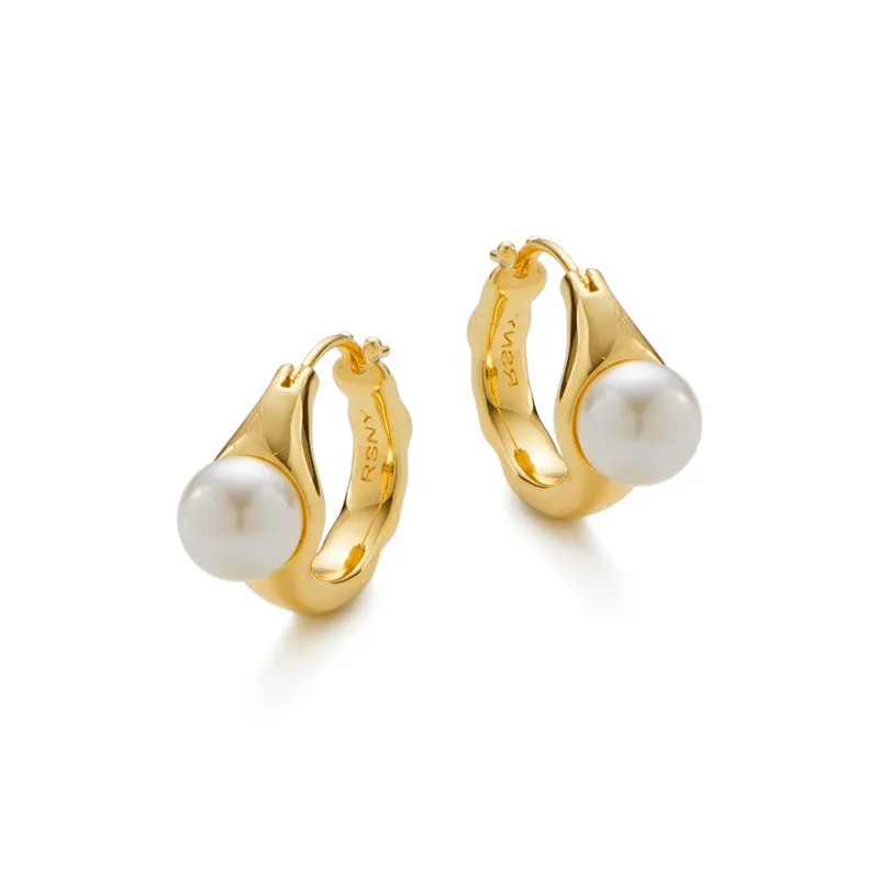 RSNY Gold Plated Copper Earrings Women's-3