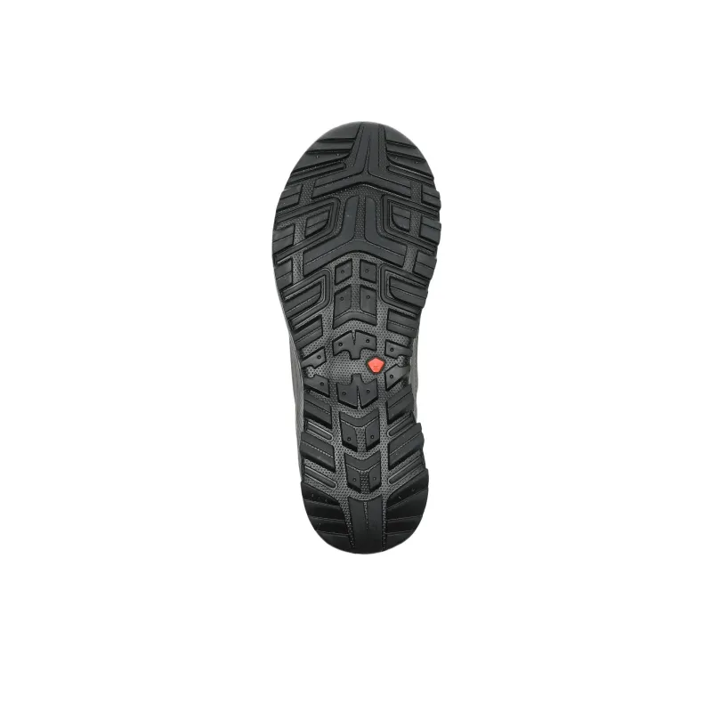 DECATHLON NH100 Shock absorbing And Waterproof Mid Top Trekking Shoes Women's Khaki Gray-5