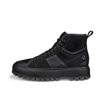 Ecco STREET ACE RUGGED High Top Casual Shoes Men's Black