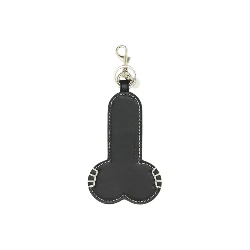 JW Anderson Contrast Topstitch Penis Keyring