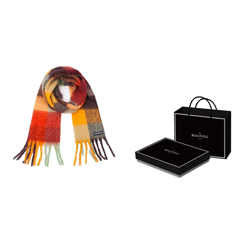 ALIEN BANG Knit Scarves Unisex-2
