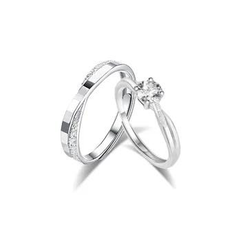 Love Jewelry Sterling Silver Rings Unisex