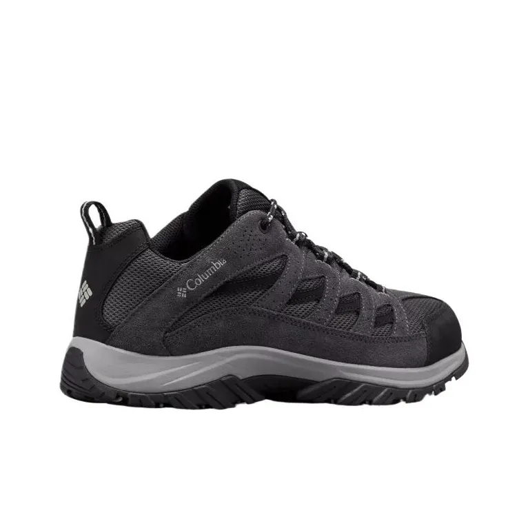 Columbia Crestwood Abrasion Resistant Low Top Hiking Shoes Men's Black Gray-2