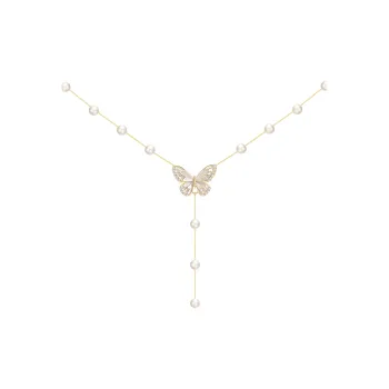 KEYS VIA Copper Alloy Necklaces Women's
