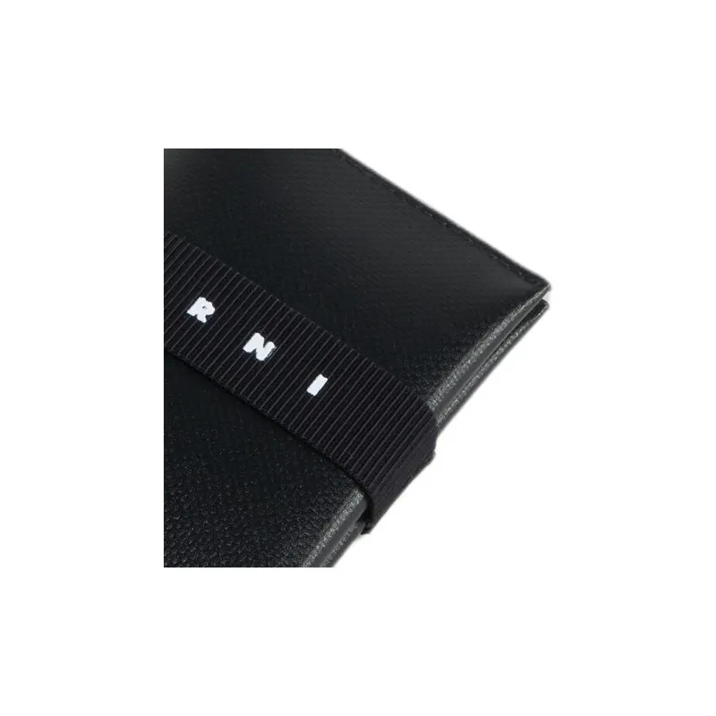 MARNI Logo Strap Bi Fold Card Holder-4