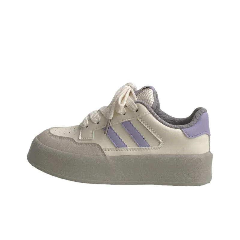 PARK DANCE Low Top Skateboard Shoes Women's-0