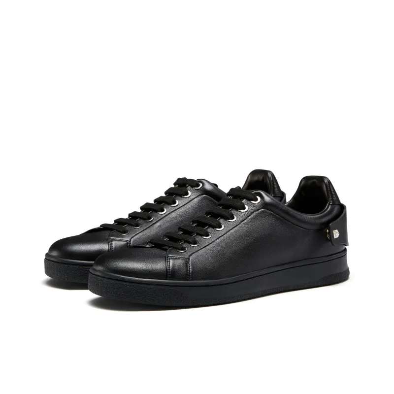 TRUFFAUT Wear Resistant Low Top Skateboard Shoes Men's-1
