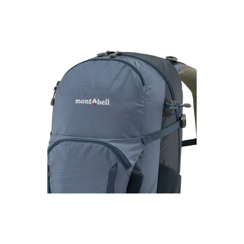 MONTBELL Outdoor Bags Nylon 25L Gray Blue Women's-2
