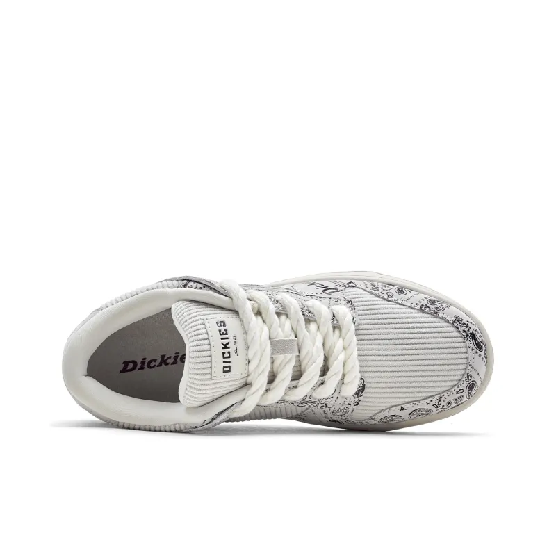 Dickies Anti Slip Wear Resistant Lightweight Breathable Low Top Skateboard Shoes Men's Snow Mountains Gray-2