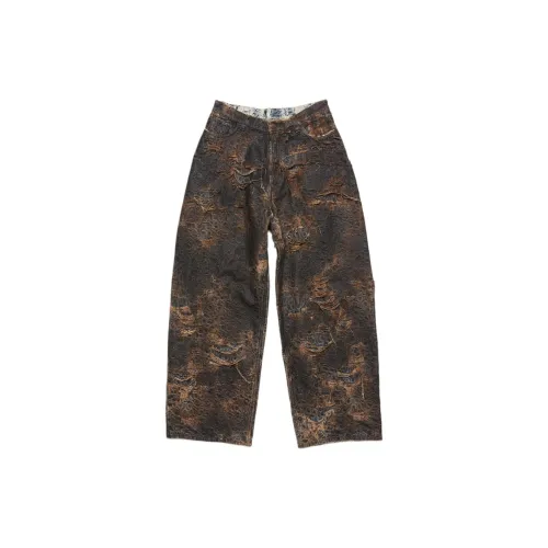 Acne Studios SS25 Jeans Men Brown