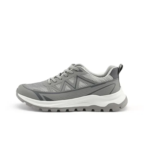 HLA Round Tip Lace Up Rubber Foam Sole Lightweight Sports Casual Shoes Men's