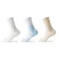 White+White Blue+Beige[3 Pack]