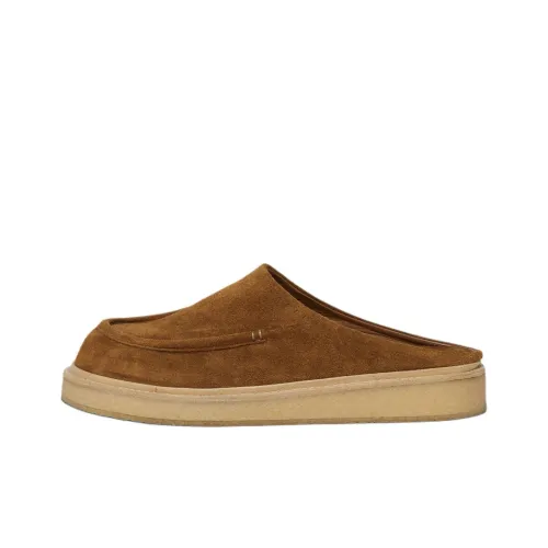 MARNI Round Toe Slip On Slippers
