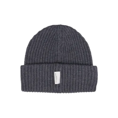 PAOLO PECORA MILANO Wool Beanies Men's Gray