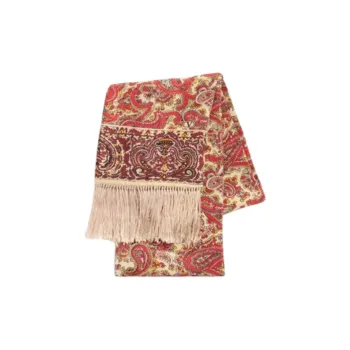 Valentino Voyage Imaginaire Fringed Edge Scarf