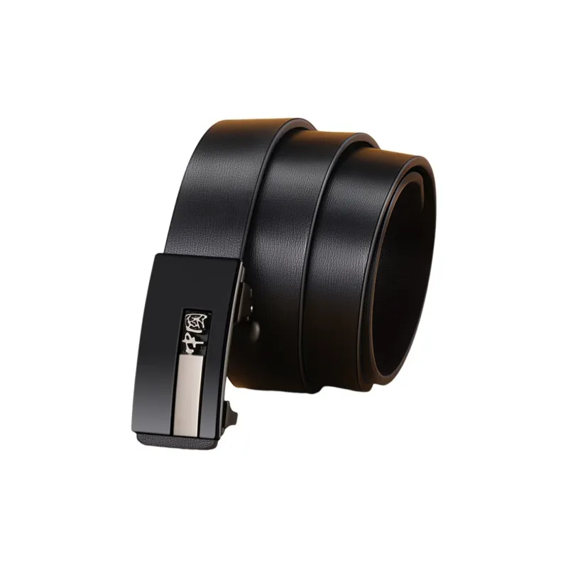 Warrior Bovine Split Transfer Leather Leather Belts Unisex Width 3.3cm-1