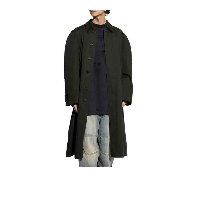 Balenciaga Tied Waist Coat-1