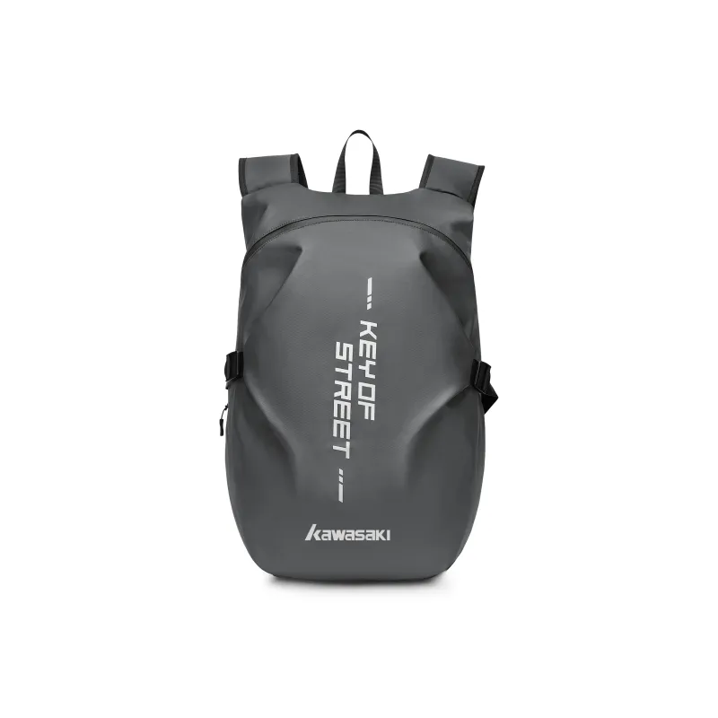 Kawasaki Fabric Backpack Luggage Bag Regular Unisex Black/Gray/Camouflage-8