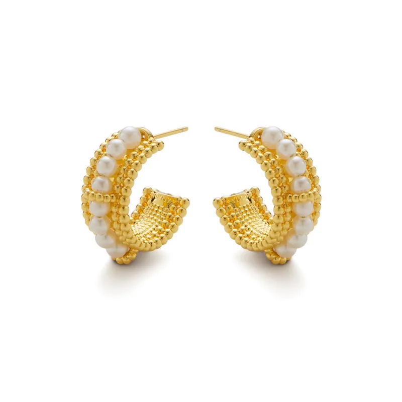 RSNY Gold Plated Copper Earrings Women's-3