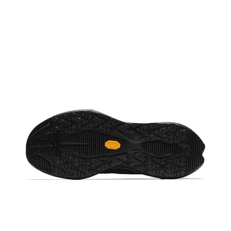 Anta Wild PRO Anti Slip Wear Resistant Low Top Casual Running Shoes Men's Basic Black-4