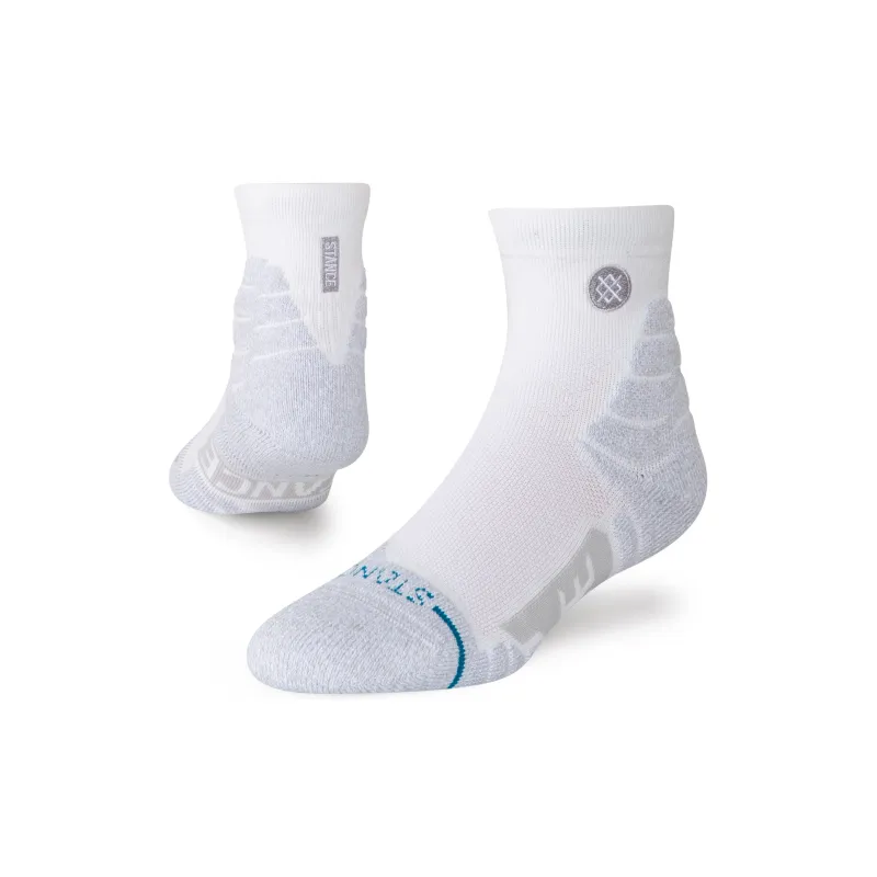 Stance Basketball Socks Unisex 1 Pack White-1
