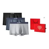 [Valentine's Day 3 Pack Heartbeat Box]Dark Gray+Black+Light Gray
