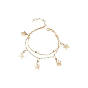 VERENA REINE Alloy Anklets Women's Gold