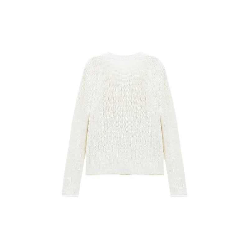 INSUN Knitwear Women's Ecru-1