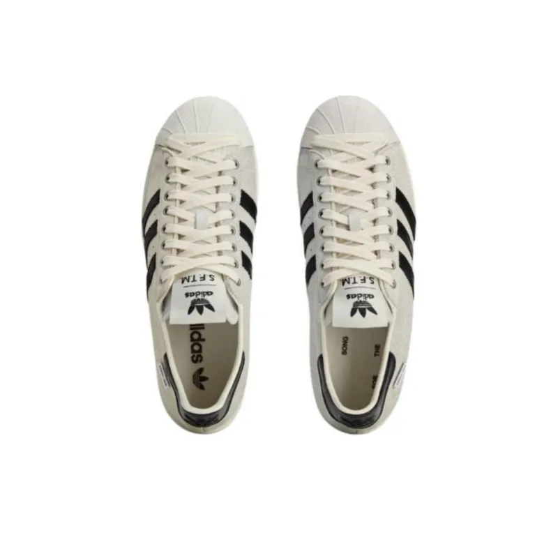 Adidas Superstar Song For The Mute Cream White Black-2