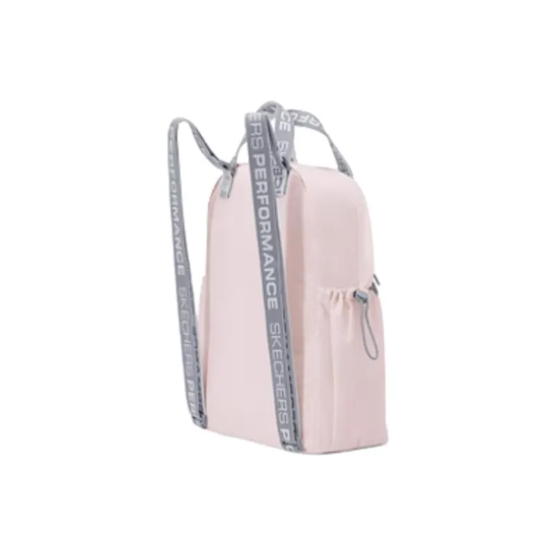 Skechers Sports Collection Fabric Backpack Medium Size Unisex Soft Pink-2