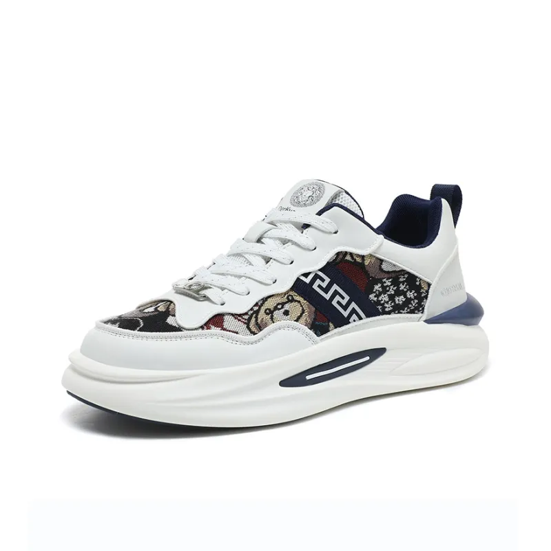 Qiandongmeili Shock Absorbers With Slip Resistant And Abrasion Resistant Properties Low Top Casual Shoes Unisex-5