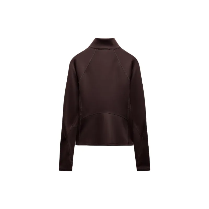 ZARA ZW Series Jackets Coats Women's Brown-1
