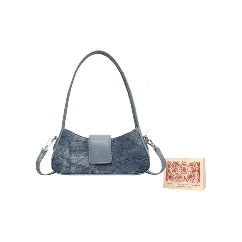 Rainbow Girl PU Crossbody Bag, Shoulder Bag Women's Black/Blue/Brown-15